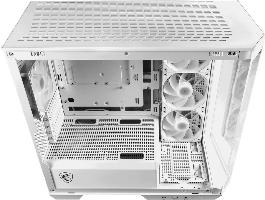 MSI MAG PANO M100R PZ WHITE Gaming Mid-Tower PC Kasası Beyaz