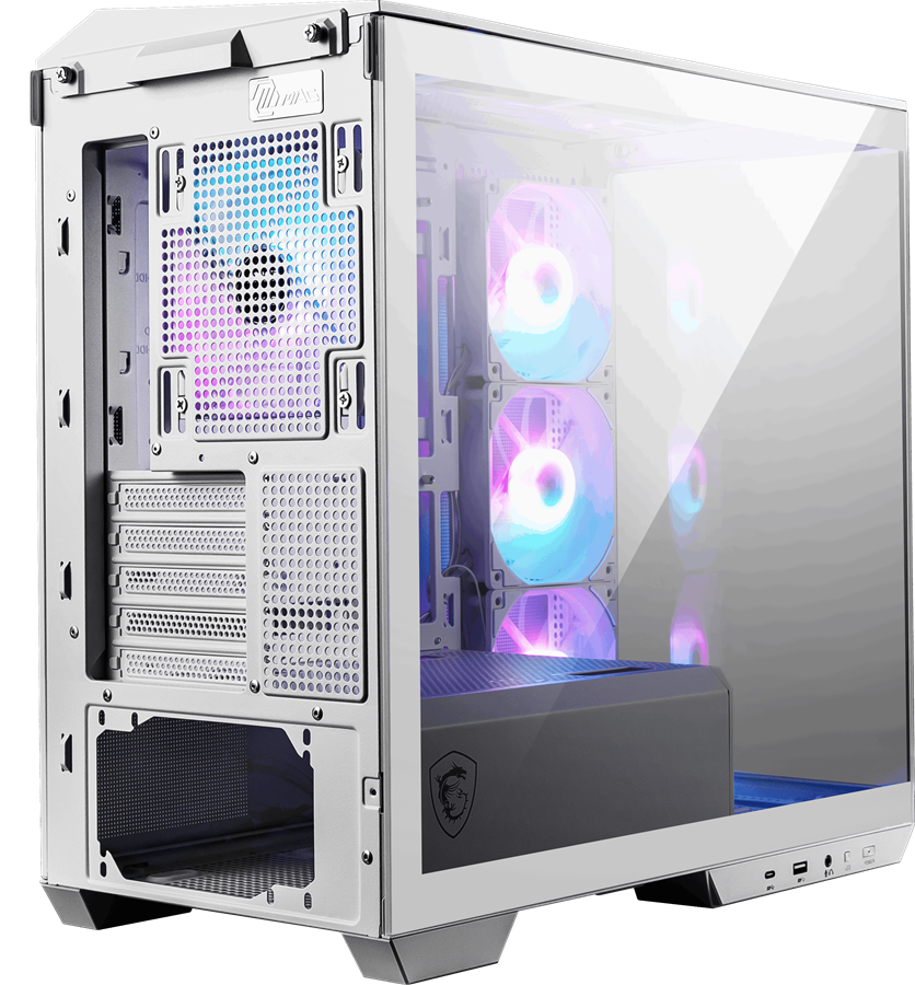 MSI MAG PANO M100R PZ WHITE Gaming Mid-Tower PC Kasası Beyaz