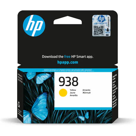 HP 938 Sarı Orijinal Mürekkep Kartuşu (4S6X7PE)