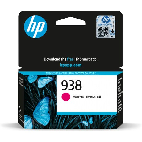 HP 938 Macenta (Kırmızı) Orijinal Mürekkep Kartuşu (4S6X6PE)