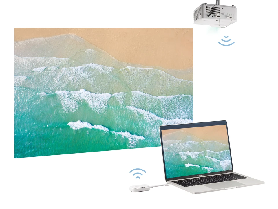 VIEWSONIC 5000ansilümen LS741HD 1920x1080 Lazer Projeksiyon Cihazı