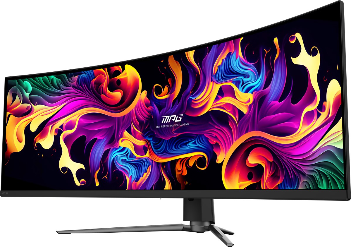 MSI 49" MPG 491CQP QD-OLED 0.03MS 144HZ HDMI-DP Kavisli Gaming Monitör 5120x1440