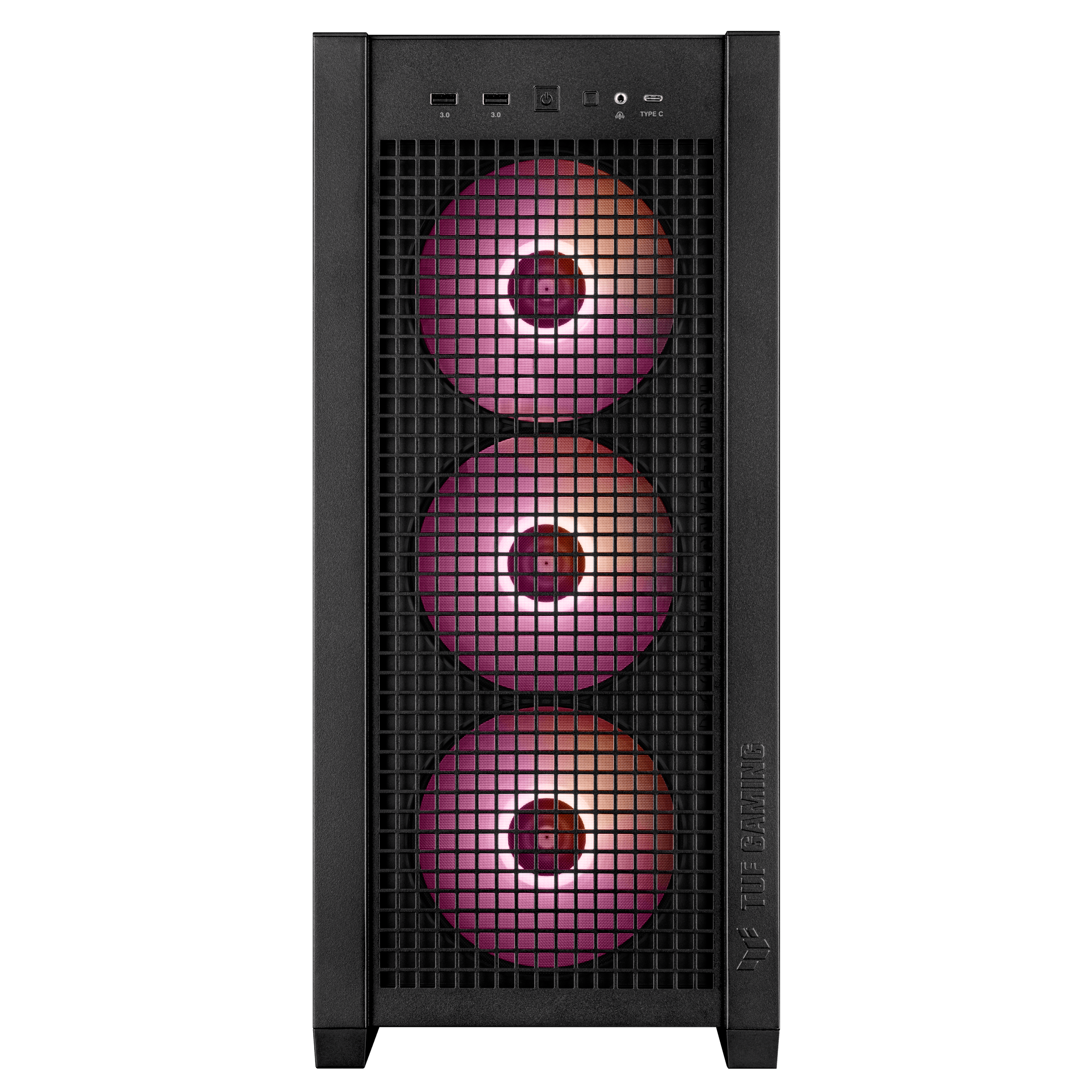 ASUS TUF GAMING GT302 TG ARGB Gaming Mid-Tower PC Kasası / 90DC00I0-B19000
