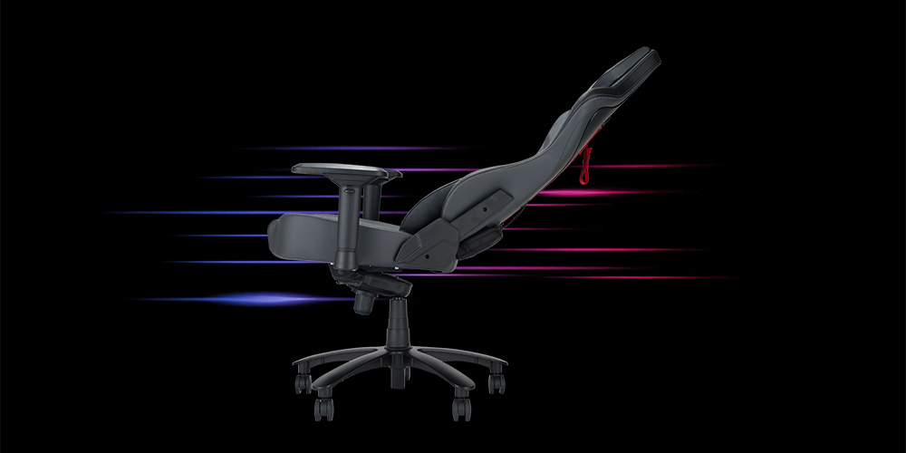 ASUS ROG Chariot X SL301W Ergonomik Kumaş Oyuncu Koltuğu (Siyah) / 90GC01M0-MSG030
