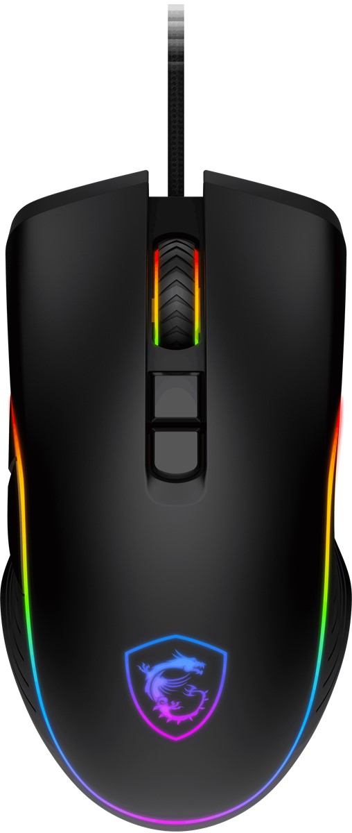 MSI GG FORGE GM300 7200dpi RGB Gaming Mouse