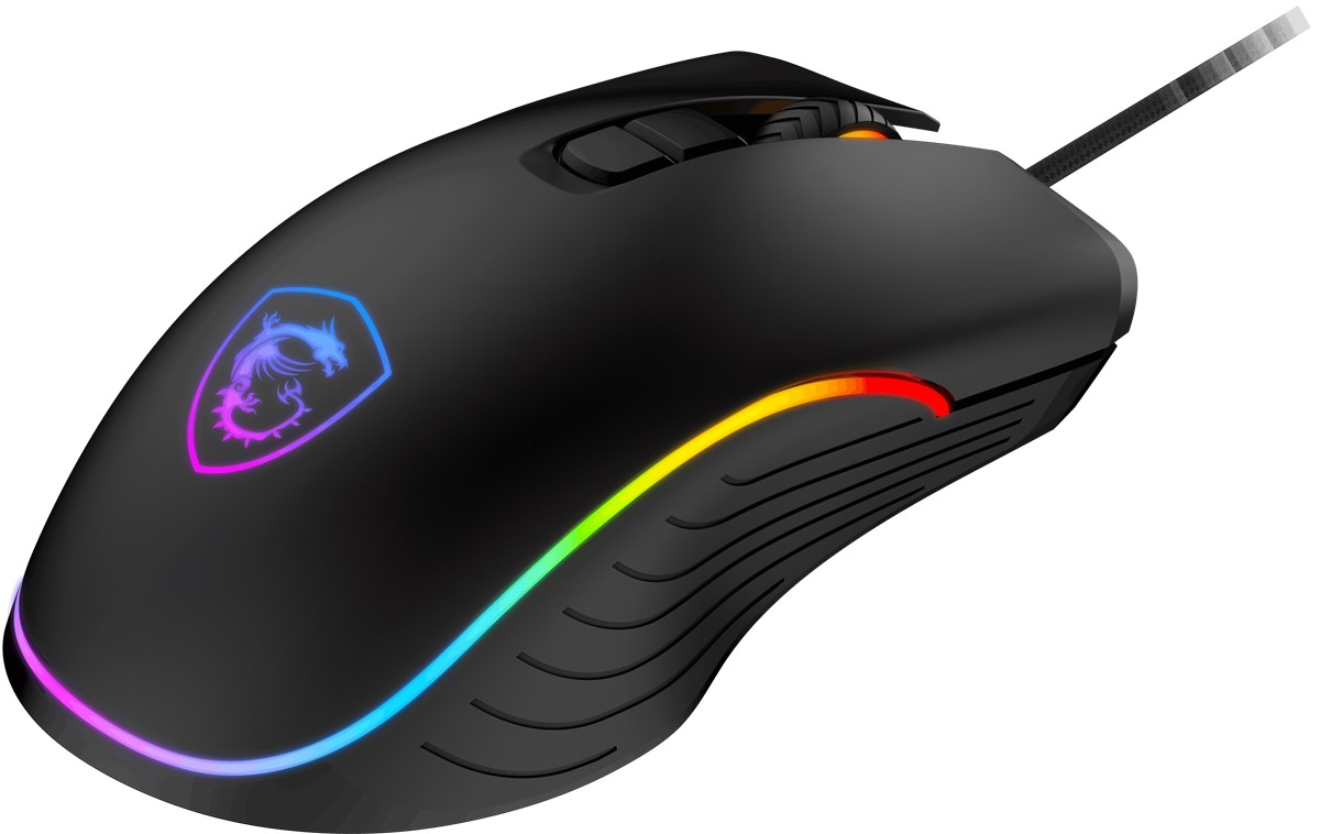 MSI GG FORGE GM300 7200dpi RGB Gaming Mouse