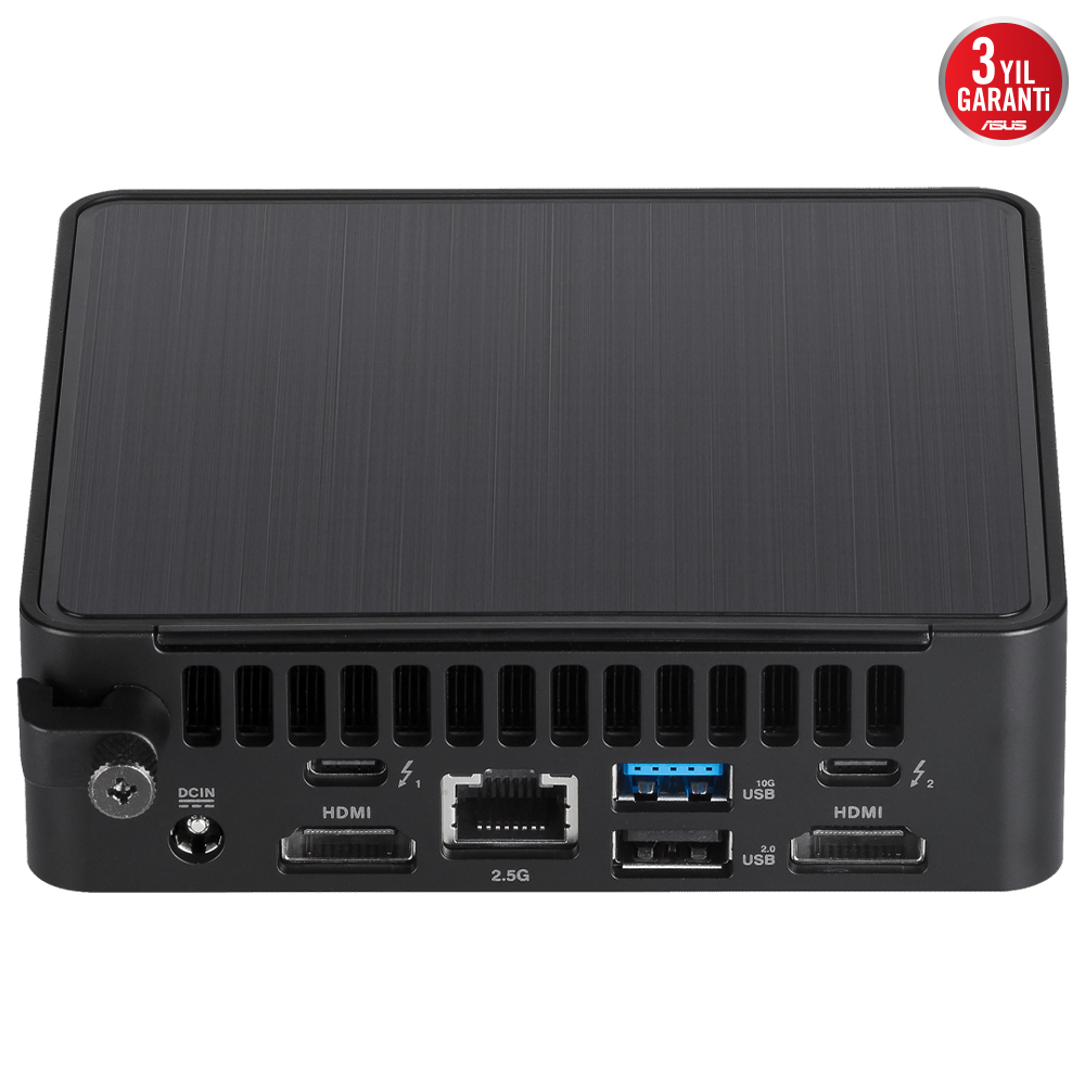 ASUS CORE 3 100U-RAM DİSK YOK-FDOS MINI PC  / NUC14 PRO SLIM KIT NUC14RVKI3 / 90AR0062-M00040