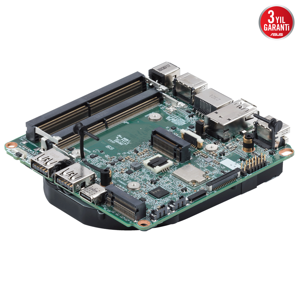 ASUS CORE 3 100U-RAM DİSK YOK-FDOS MINI PC  / NUC14 PRO SLIM KIT NUC14RVKI3 / 90AR0062-M00040 ikinci görünüm