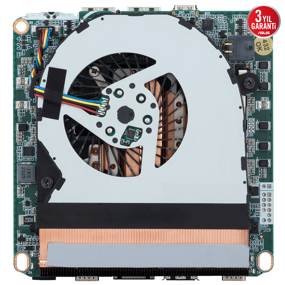 ASUS CORE 3 100U-RAM DİSK YOK-FDOS MINI PC  / NUC14 PRO SLIM KIT NUC14RVKI3 / 90AR0062-M00040