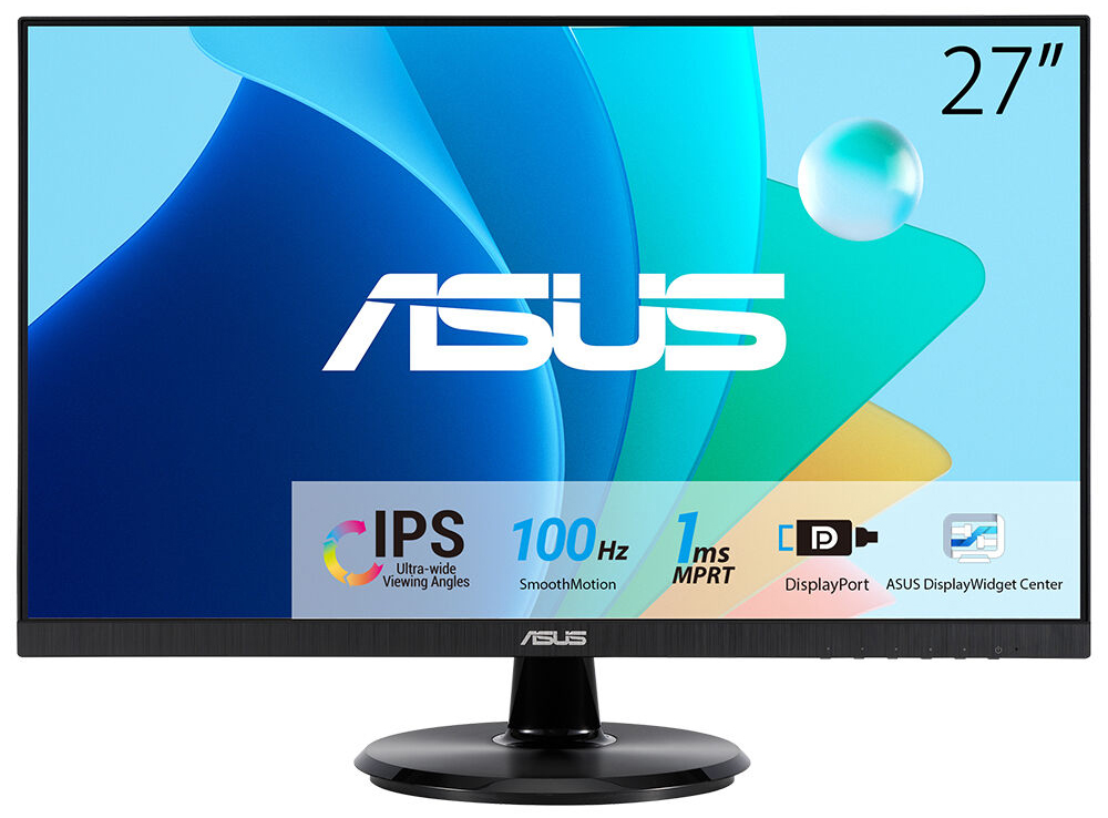 ASUS 27" IPS VA27DQFR 1MS 100HZ HDMI-DP Kurumsal Monitör 1920x1080