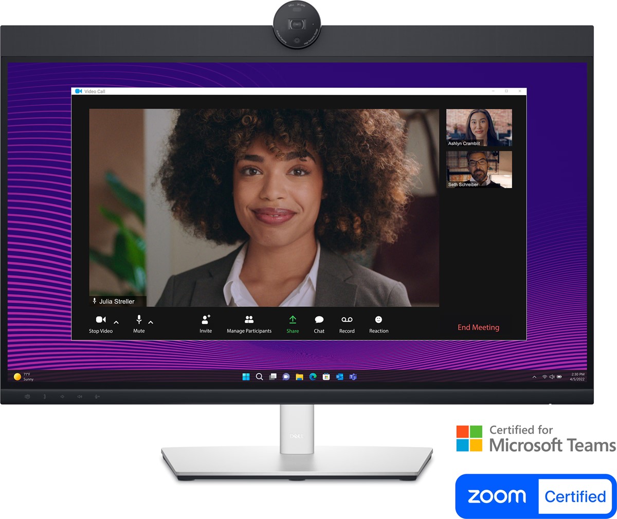 DELL 27" IPS PRO 27 PLUS P2724DEB 5MS 60HZ HDMI-DP RJ45 Video Konferans Monitör 2560x1440