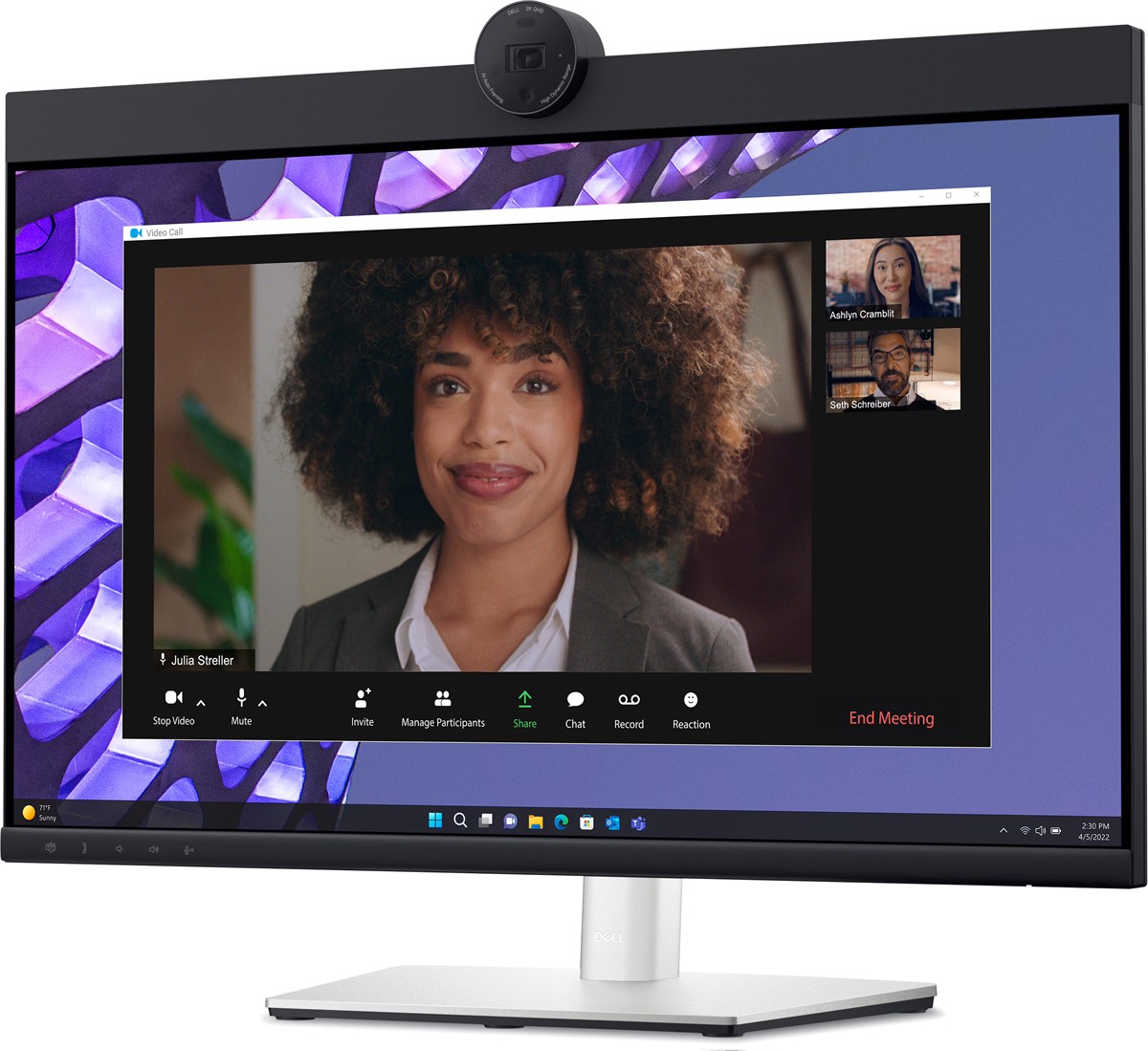 DELL 23.8" IPS Pro 24 Plus P2424HEB 5MS 60HZ HDMI-DP RJ45 Web Kameralı Video Konferans Monitör 1920x1080
