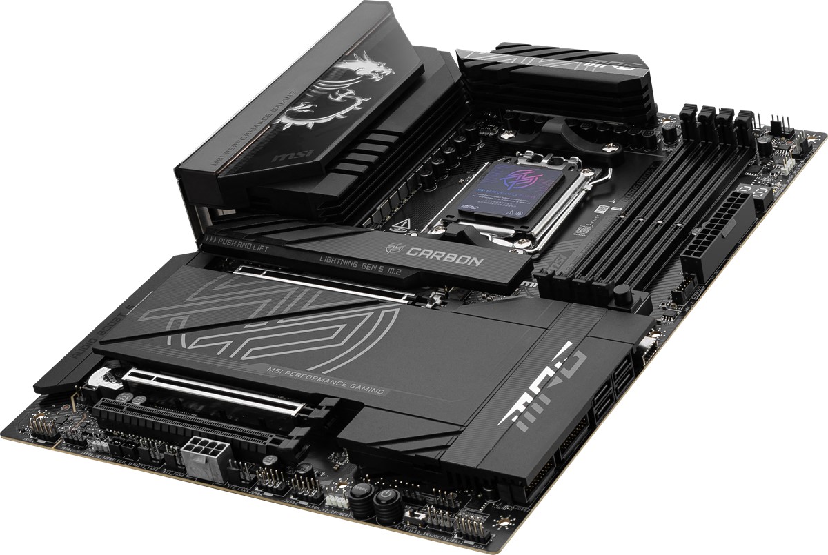 MSI MPG X870E CARBON WIFI7 DDR5 HDMI-DP TYPEC PCIE 5.0 AM5 ATX