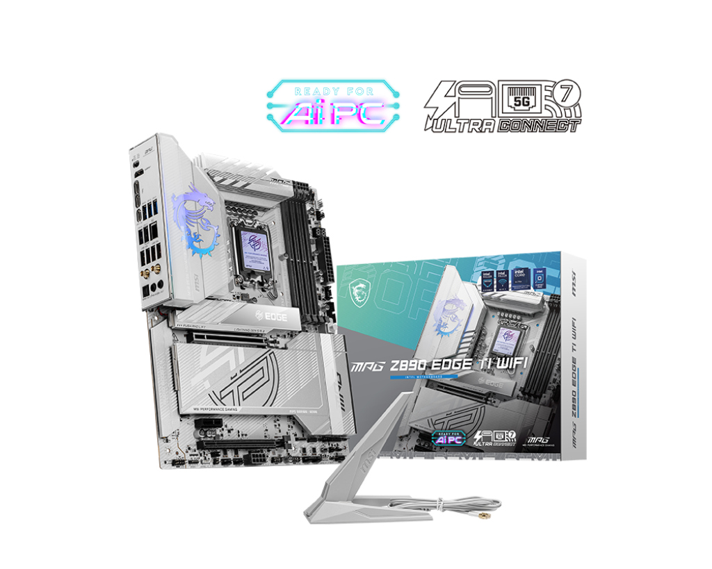 MSI MPG Z890 EDGE TI WIFI7 DDR5 HDMI-DP TYPEC PCIE 5.0 1851p ATX