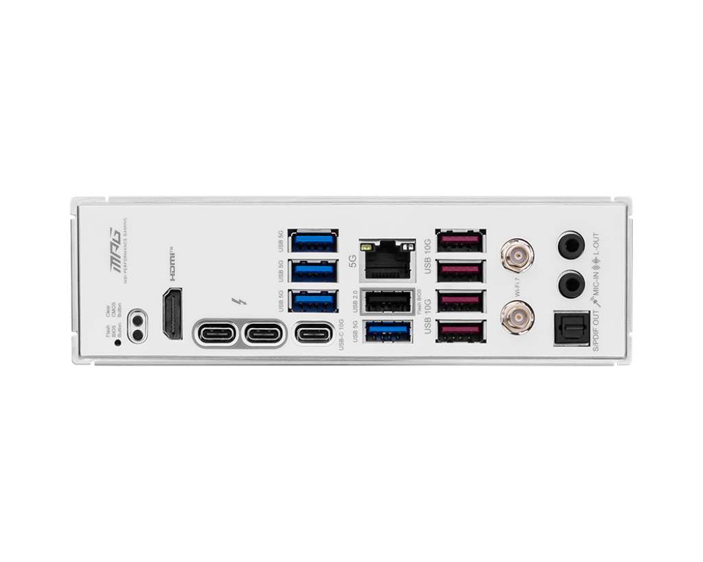 MSI MPG Z890 EDGE TI WIFI7 DDR5 HDMI-DP TYPEC PCIE 5.0 1851p ATX