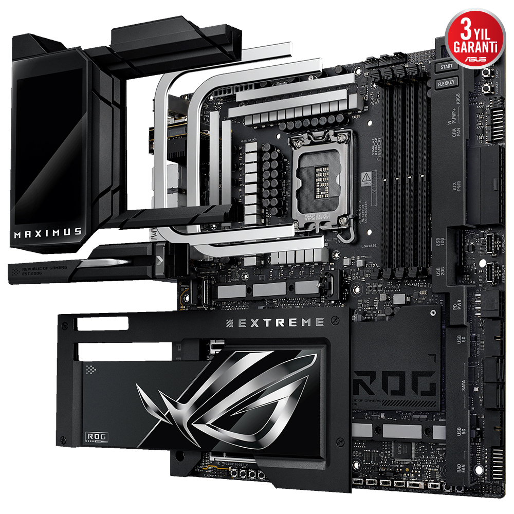 ASUS ROG MAXIMUS Z890 EXTREME WIFI7 DDR5 HDMI-THUNDERBOLT5 TYPEC PCIE 5.0 1851p ATX / 90MB1IA0-M0EAY0