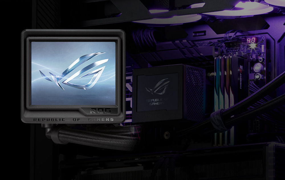 ASUS 360mm ROG RYUJIN III 360 ARGB EXTREME AM5-1851p Sıvı Soğutmalı İşlemci Fanı / 90RC0131-M0EAY0