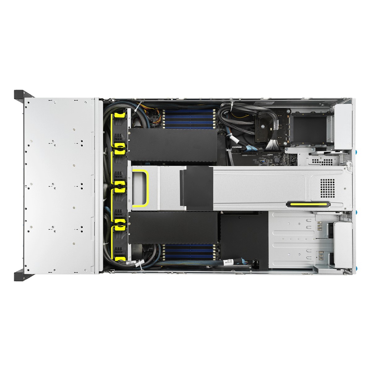 ASUS RS720-E11-RS24U 2U Dual Intel Xeon-İşlemci Disk Ram Yok-24xNVMe-10Gbe-2600w Rack Sunucu / 90SF01Z1-M008V0 ikinci görünüm