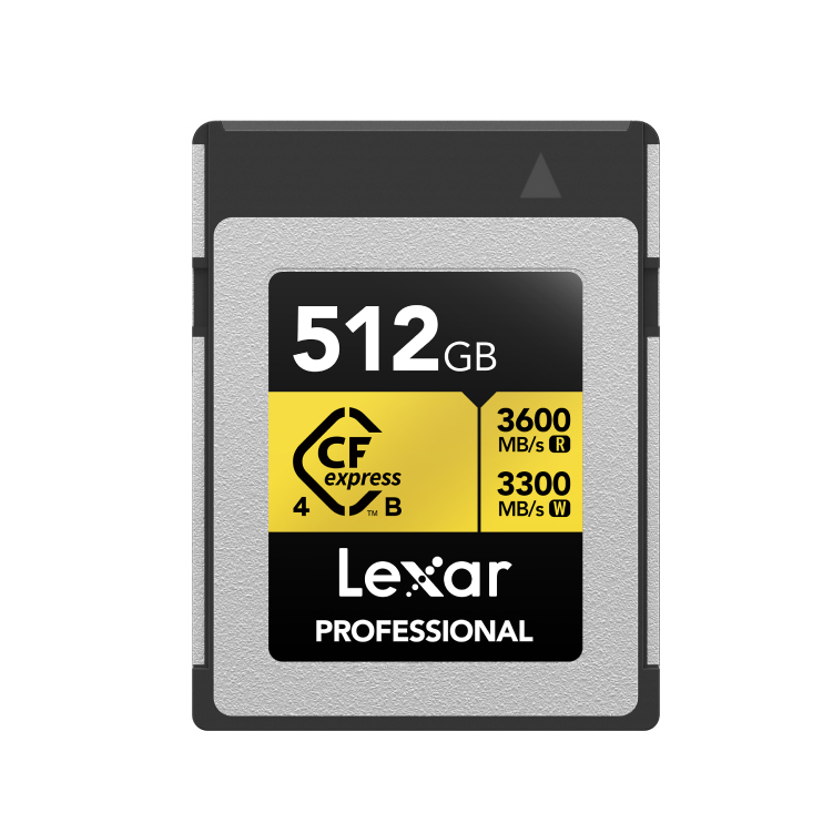 LEXAR 512GB Professional CFexpress Type B Gold Series Hafıza Kartı / LCXEXP4512G-RNENG ikinci görünüm
