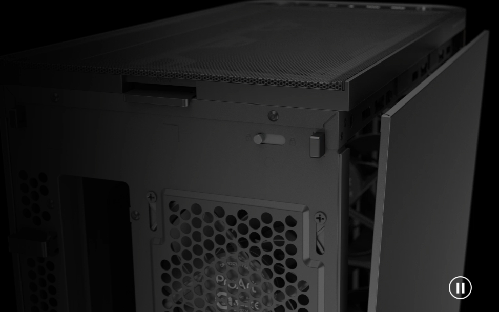 ASUS PROART PA401 WOOD TG PWM Gaming EATX PC Kasası 90DC00M0-B39000