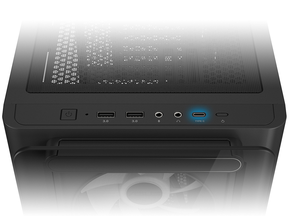 ASUS A23 PLUS TG ARGB Gaming Mid Tower PC Kasası /  90DC00K0-B19010