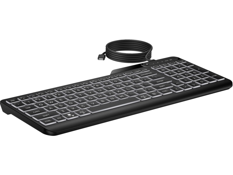 HP 405 7N7C1AA Işıklı Kablolu Kurumsal Klavye (Backlit Wired Keyboard)