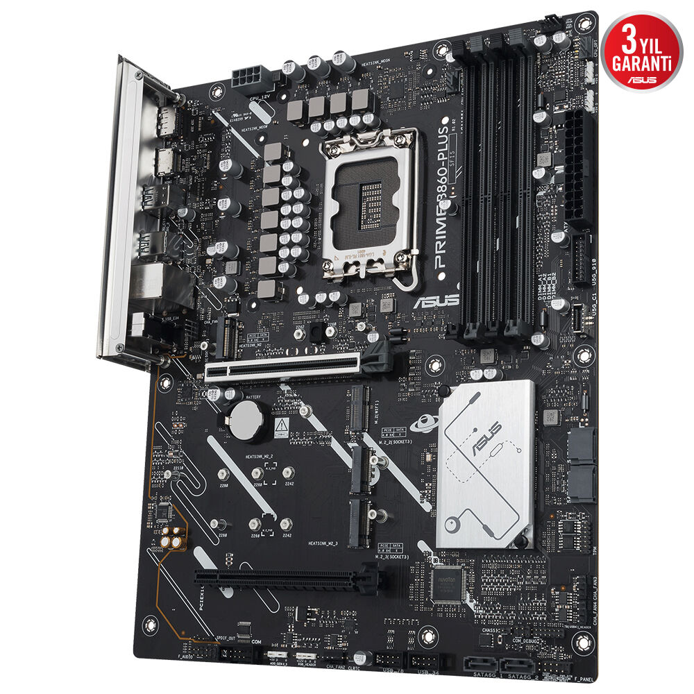 ASUS PRIME B860-PLUS-CSM DDR5 HDMI-DP TYPEC PCIE 5.0 1851p ATX