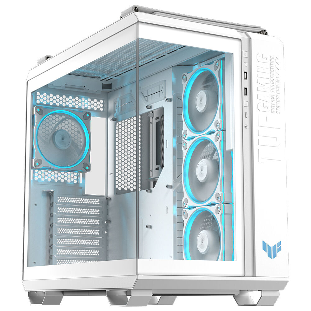 ASUS TUF GAMING GT502 HORIZON Gaming Mid-Tower PC Kasası Beyaz / 90DC0093-B19010