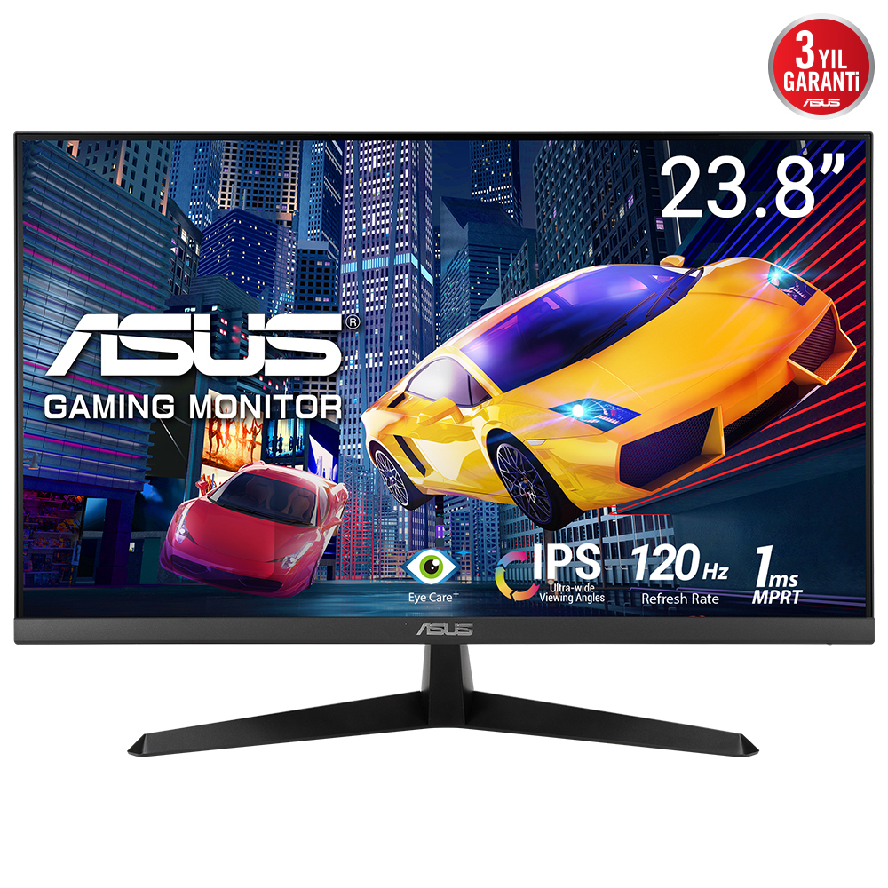 ASUS 23.8" IPS VY249HGR 1MS 120HZ HDMI Gaming Monitör 1920x1080 / 90LM06A3-B03A70