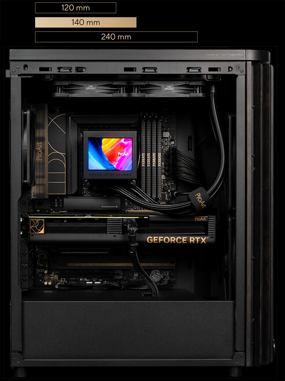 ASUS PROART PA401 TG Gaming EATX PC Kasası / 90DC00M0-B39020