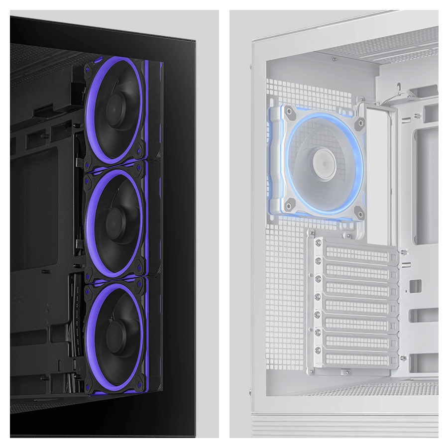 ASUS A31 PLUS TG ARGB WHITE Gaming Mid-Tower PC Kasası Beyaz / 90DC00R3-B19000