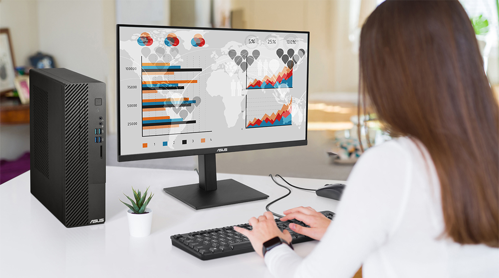 ASUS 31.5" IPS VA32UQSB 4MS 60HZ HDMI-DP USB HUB Kurumsal Monitör 3840x2160 / 90LM04W7-B01E70