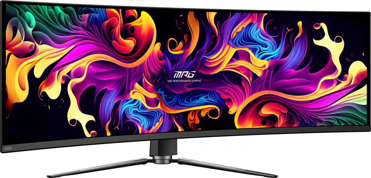 MSI 49" MPG 491CQPX QD-OLED 0.03MS 240HZ HDMI-DP Kavisli Gaming Monitör 5120x1440