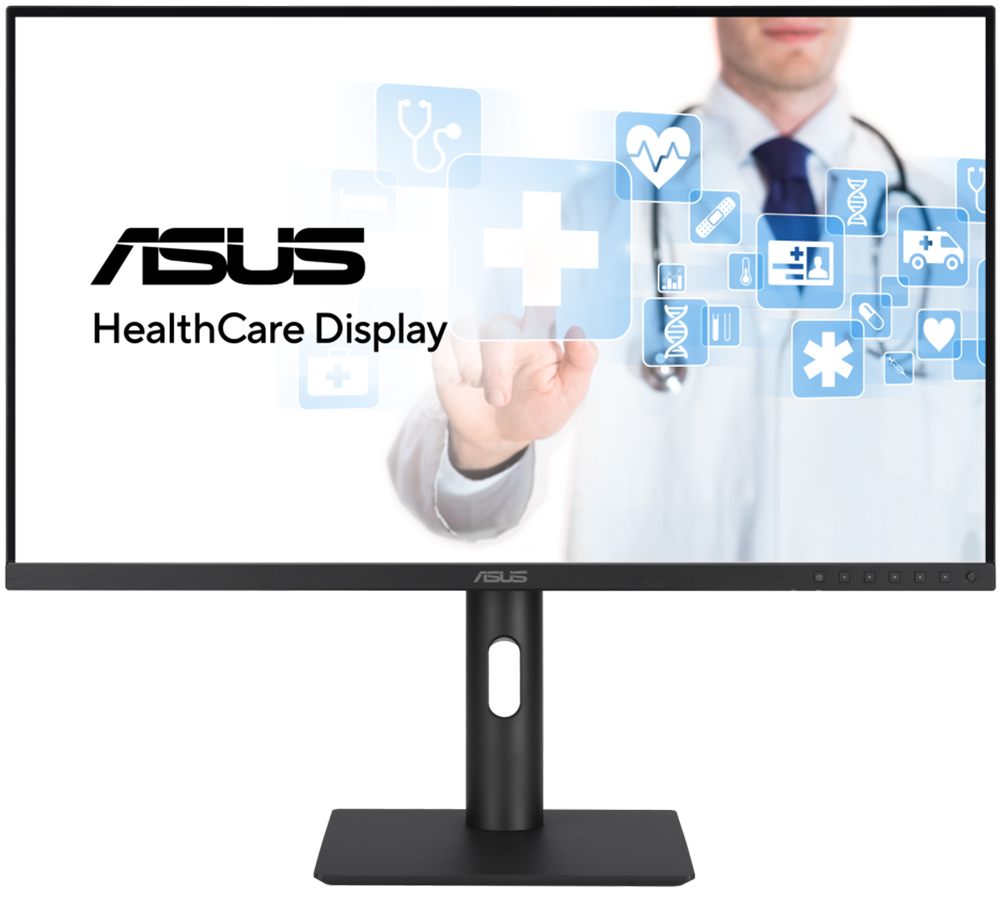 ASUS 27" IPS HA2741A 5MS 75HZ HDMI-DP TYPEC Medikal Pivot Monitör 2560x1440