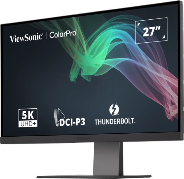 VIEWSONIC 27" IPS VP2788-5K 5MS 75HZ HDMI-DP Thunderbolt 4 Pivot Kurumsal Monitör 5120x2880