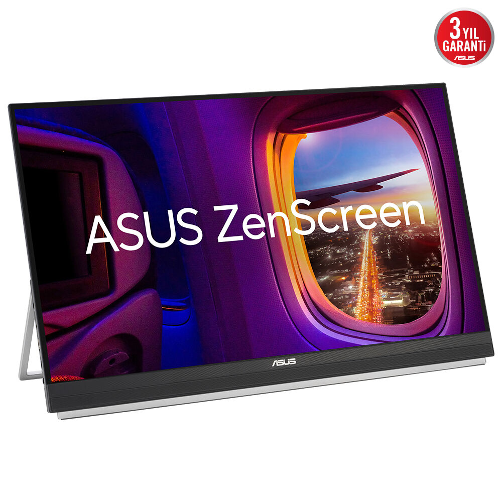 ASUS 27" IPS ZenScreen MB27ACF 5MS 100HZ HDMI-TYPEC Taşınabilir Monitör 2560x1440 / 90LM0AU5-B01A71