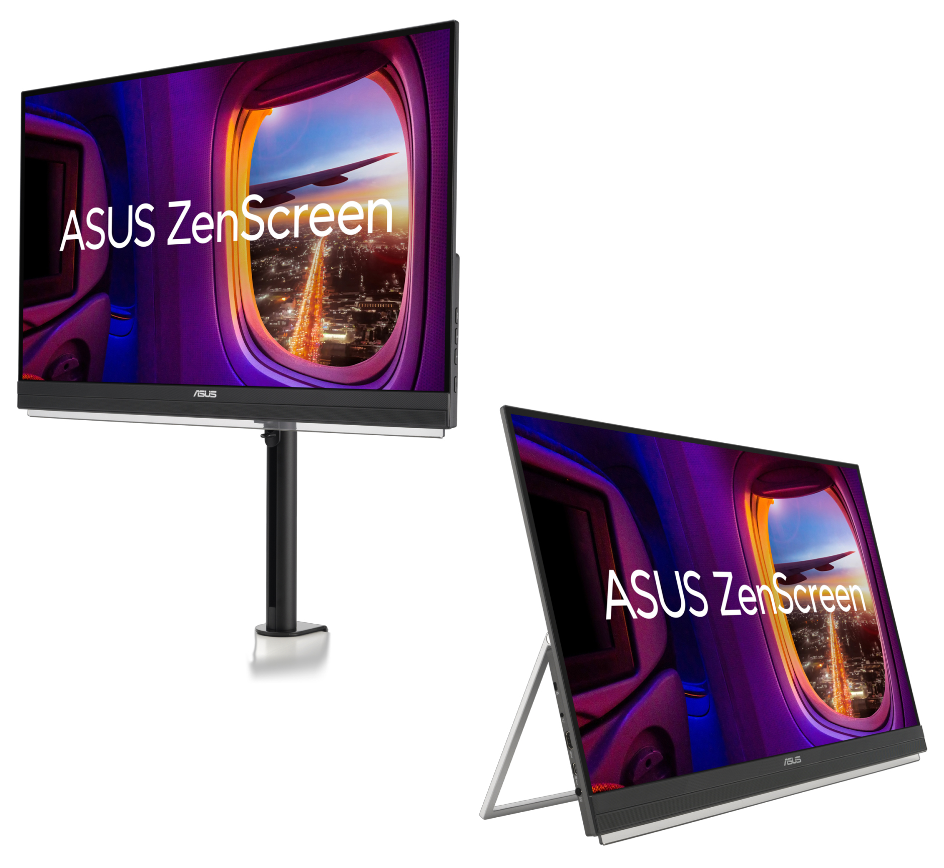 ASUS 27" IPS ZenScreen MB27ACF 5MS 100HZ HDMI-TYPEC Taşınabilir Monitör 2560x1440 / 90LM0AU5-B01A71