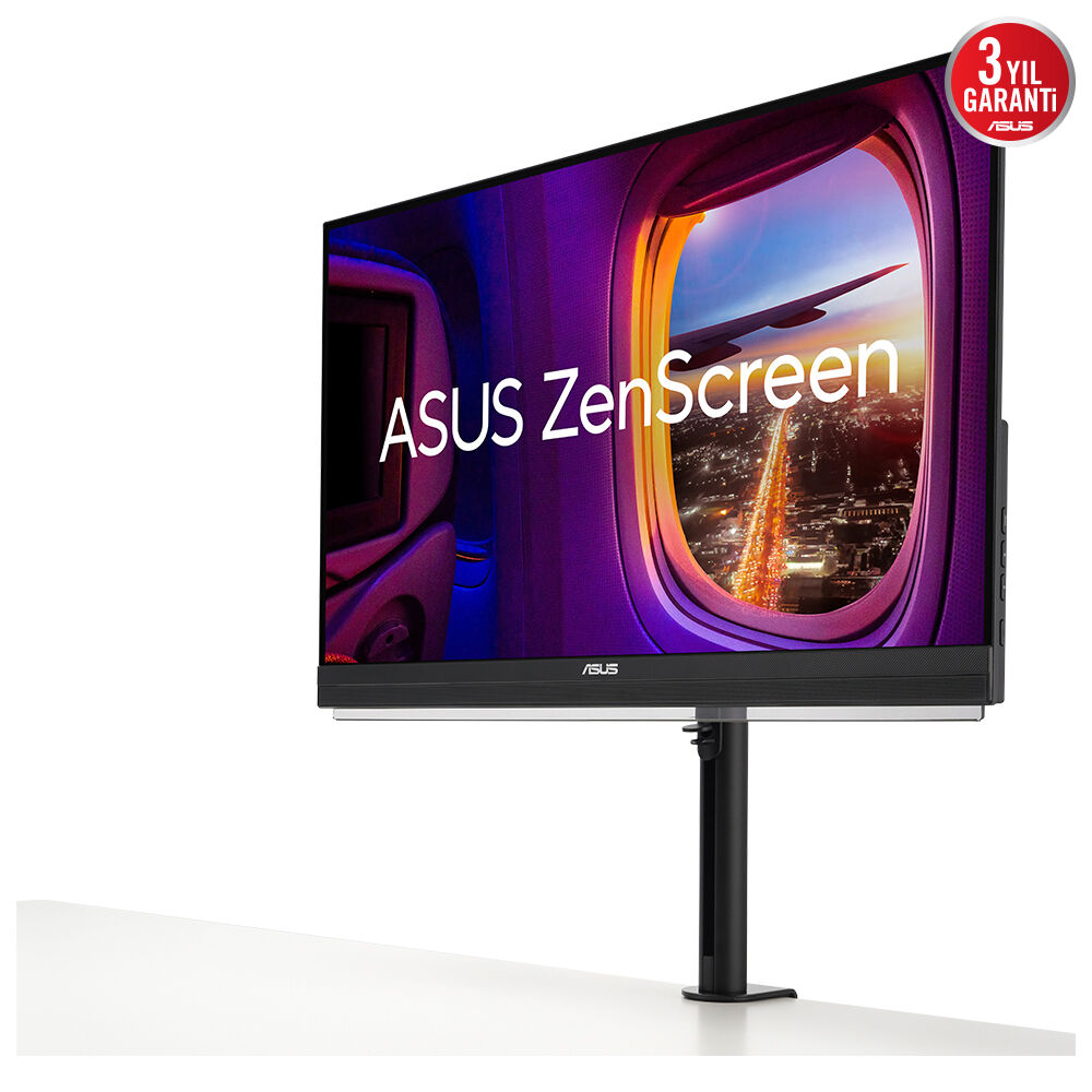 ASUS 27" IPS ZenScreen MB27ACF 5MS 100HZ HDMI-TYPEC Taşınabilir Monitör 2560x1440 / 90LM0AU5-B01A71