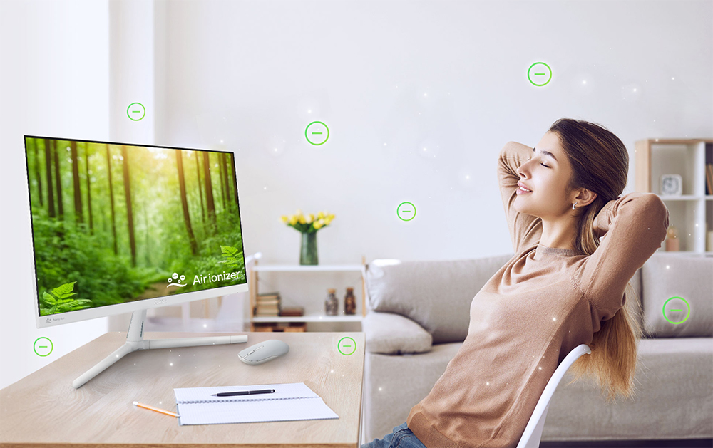 ASUS 27" IPS VU279HFI-W 1MS 100HZ HDMI  Nano İyon Monitör Beyaz 1920x1080 / 90LM09IT-B01K70