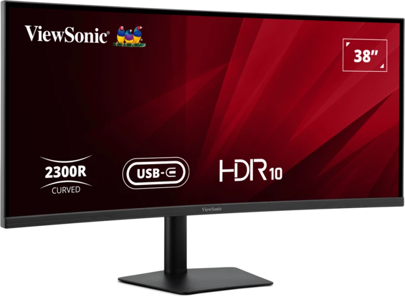 VIEWSONIC 37.5" IPS VA3820C 5MS 75HZ HDMI-DP TYPEC Kavisli Kurumsal Monitör 3840x1600