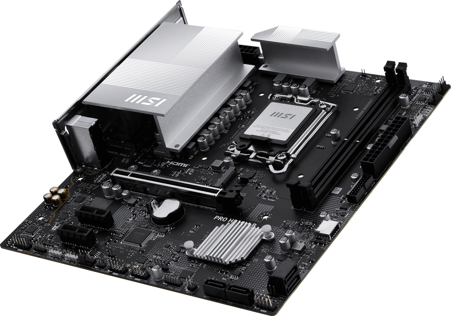 MSI PRO H810M-B DDR5 HDMI-DP PCIE 4.0 1851p mATX