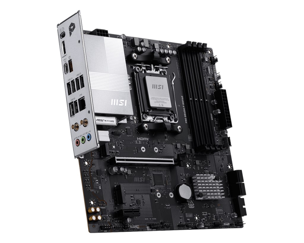 MSI PRO B840M-P WIFI6E DDR5 HDMI-TYPEC PCIE 4.0 AM5 mATX