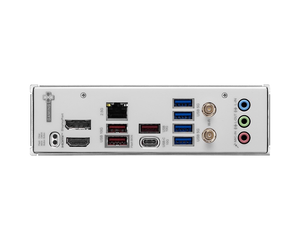 MSI B850 GAMING PLUS WIFI6E DDR5 HDMI-DP TYPEC PCIE 5.0 AM5 ATX BEYAZ