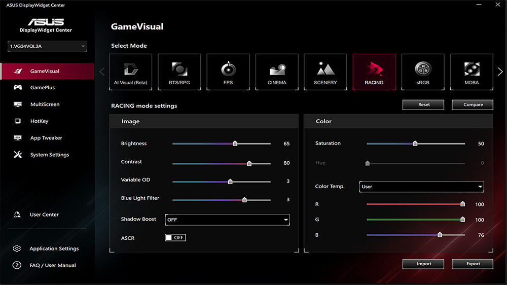 ASUS 27" IPS TUF GAMING VG279QML5A 0.3MS 240HZ HDMI-DP Gaming Monitör 1920x1080