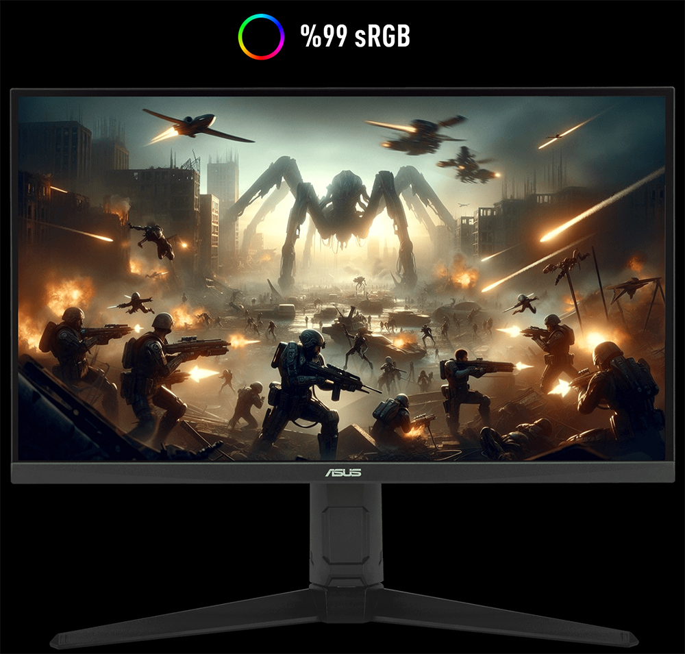 ASUS 27" IPS TUF GAMING VG279QML5A 0.3MS 240HZ HDMI-DP Gaming Monitör 1920x1080