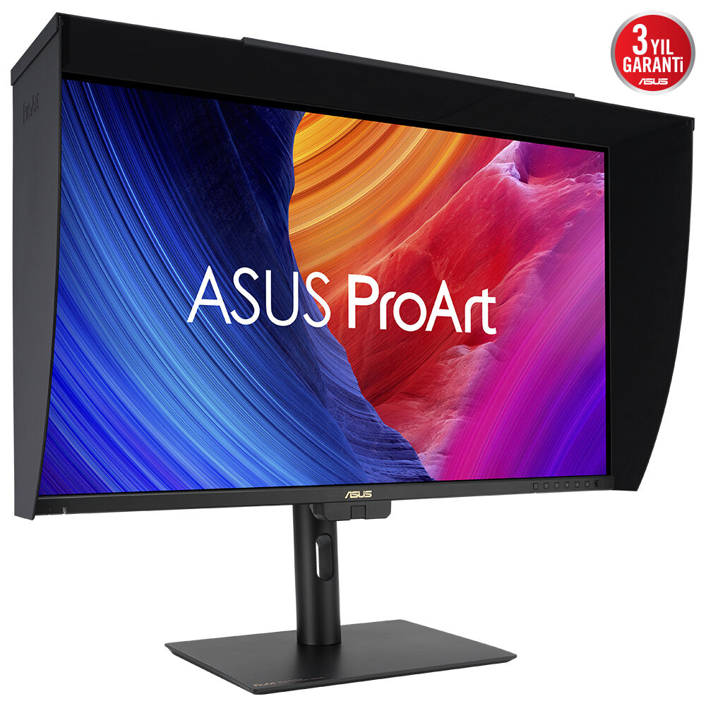 ASUS 27" IPS PROART PA27UCGE 1MS 160HZ HDMI-DP TYPEC Pivot Grafik Tasarım Monitörü 3840x2160 / 90LM04NC-B01K71