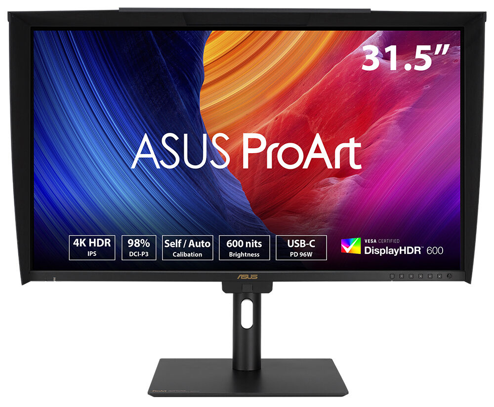ASUS 31.5" IPS PROART PA32UCE 5MS 60HZ HDMI-DP TYPEC Grafik Tasarım Monitörü 3840x2160