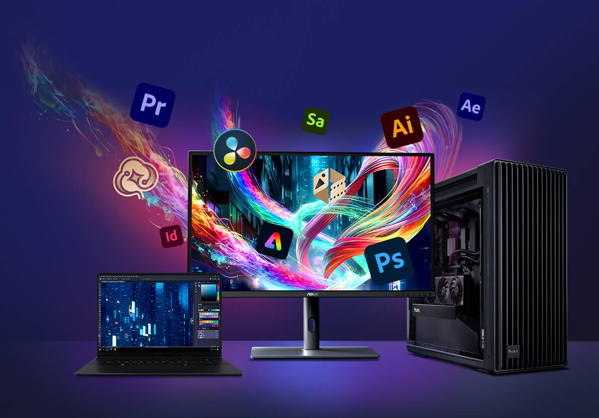 ASUS 31.5" IPS PROART PA32UCE 5MS 60HZ HDMI-DP TYPEC Grafik Tasarım Monitörü 3840x2160