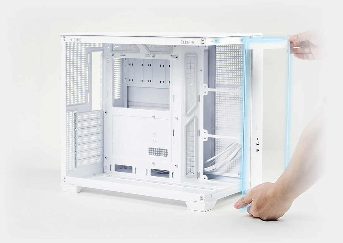 ASUS A32 PLUS TG ARGB Gaming Mid-Tower PC Kasası Beyaz / 90DC00S3-B19000