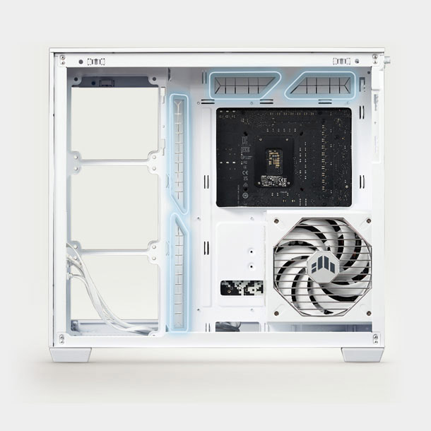 ASUS A32 PLUS TG ARGB Gaming Mid-Tower PC Kasası /  90DC00S0-B19000